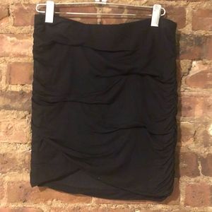 Free People Black Mini Skirt